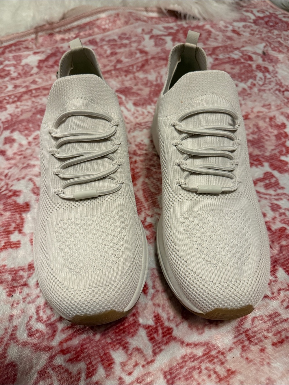 Skechers Men's Slip-On Knit Sneakers - Off-White